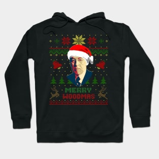 woodrow Wilson Merry Woodmas Funny Christmas Hoodie